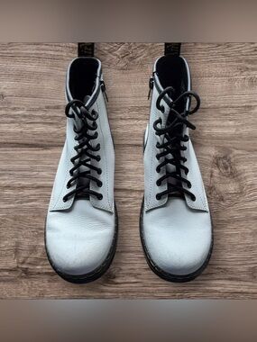 Girls White Dr. Martens Size 4